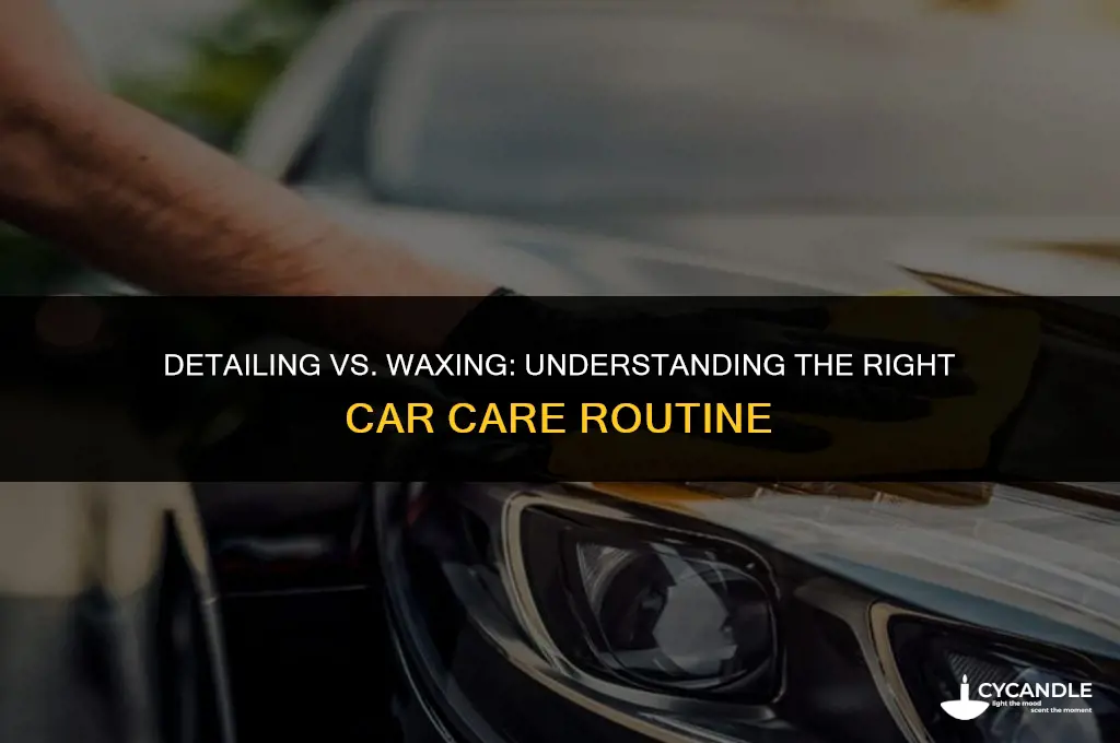 do you need to wax after using a detailer