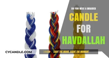The Significance of Braided Havdallah Candles