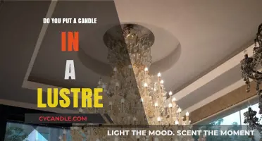Candle in a Lustre: Proper Usage and Elegant Lighting Techniques