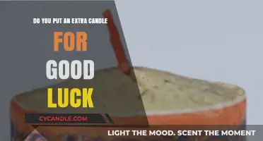 Extra Candle for Good Luck: Superstition or Sweet Tradition?