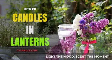 Candles in Lanterns: Creative Lighting Ideas and Safety Tips
