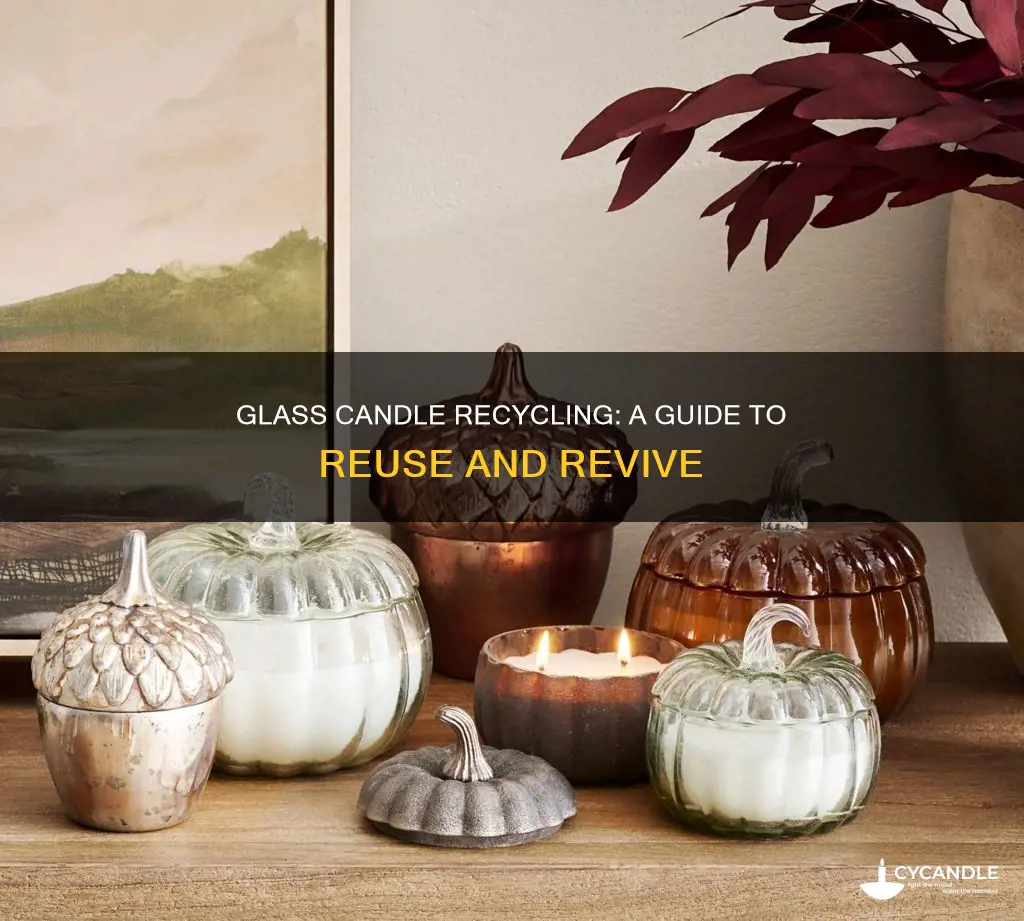 do you recycle glass candles