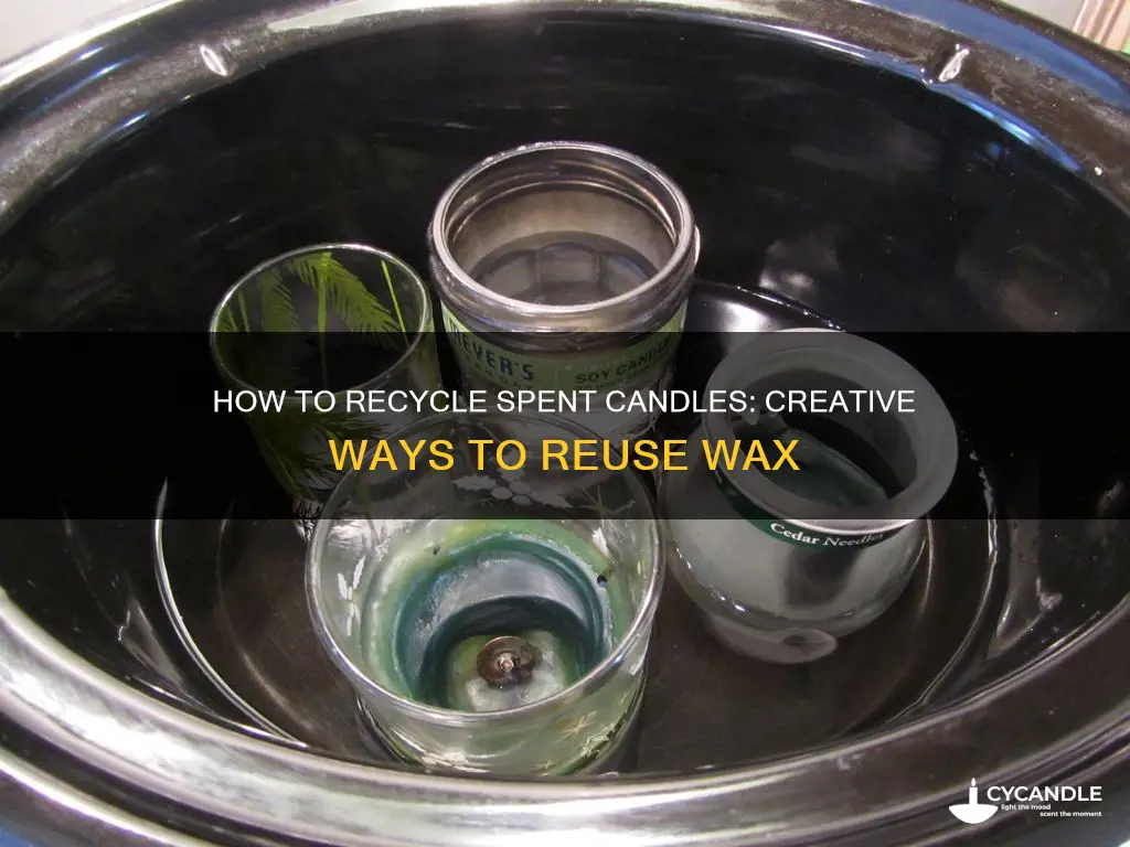 do you recycle spent candles