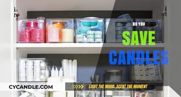 Why You Should Keep Candles and How to Store Them