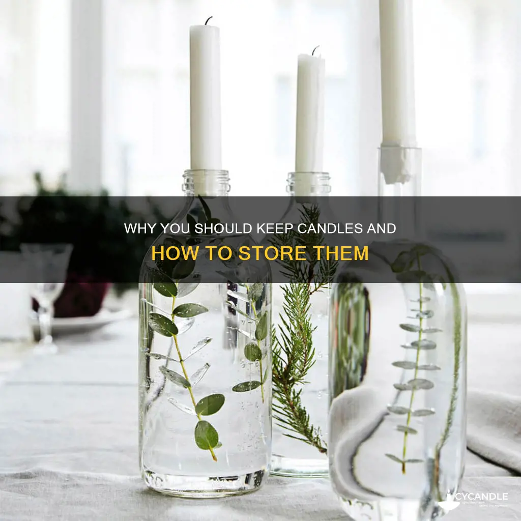 do you save candles