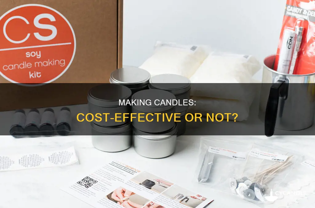 do you save money by making your own candles
