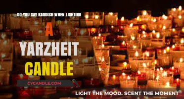 Yahrzeit Candle Lighting: Reciting Kaddish During the Memorial Ritual?