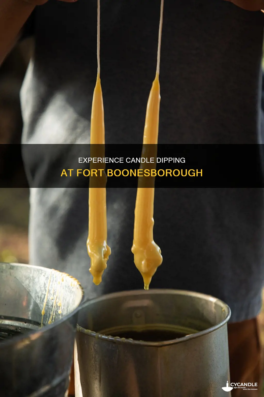 do you see candle dipping at fot boonesboeor