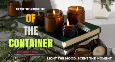 How to Remove Candles from Containers Safely