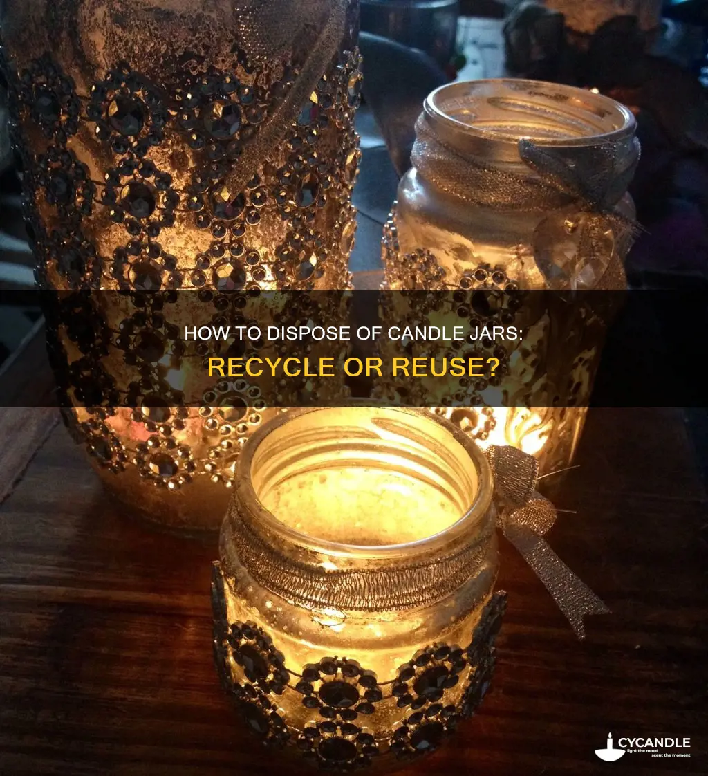 do you throw away or recyle candle jar