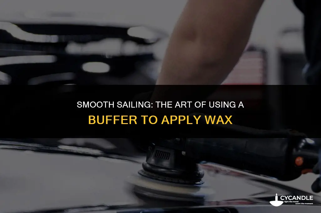 do you use a buffer to apply wax