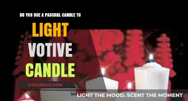 Lighting Votive Candles: The Role of the Paschal Candle Explained