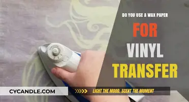Vinyl Transfer Hacks: Wax Paper's Surprising Role Revealed