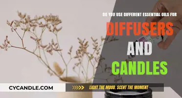 Essential Oils for Diffusers vs. Candles: What’s the Difference?