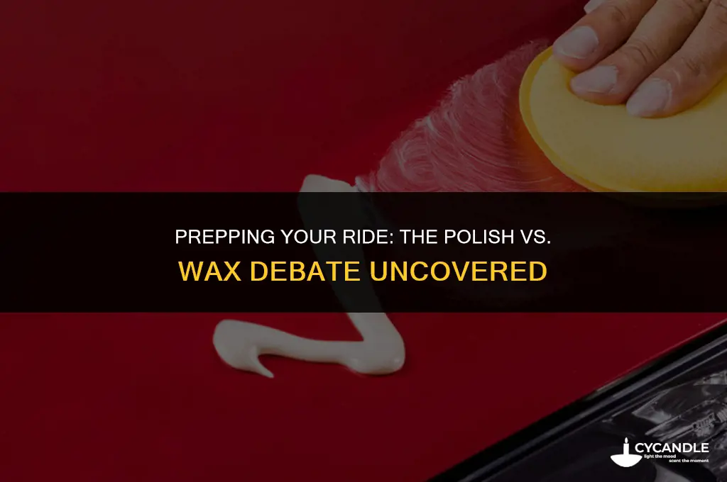 do you use polish before wax