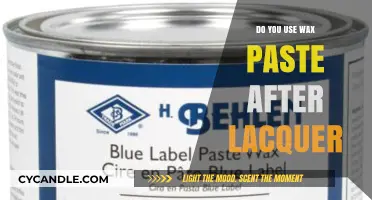The Finishing Touch: Wax Paste's Role After Lacquer Application