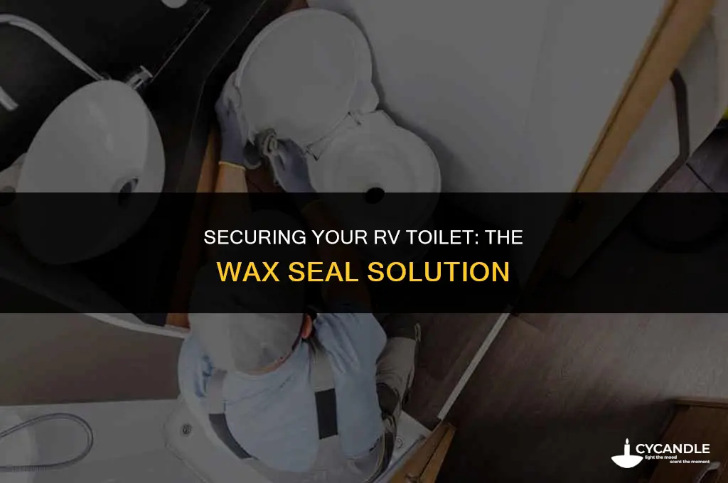 do you use wax seal on rv toilet