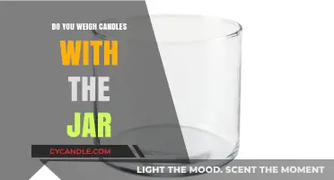 Weighing Candles: Does the Jar Count?