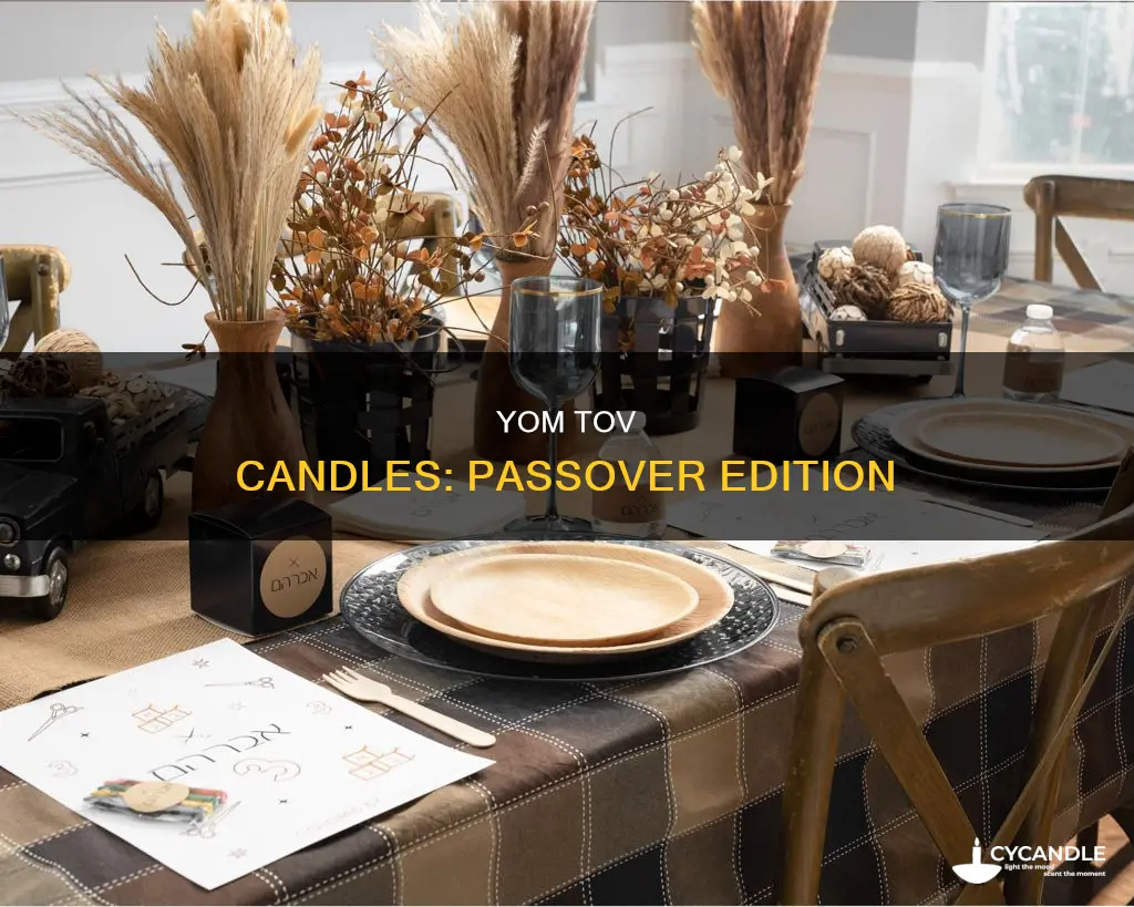 do younlight candles on passover