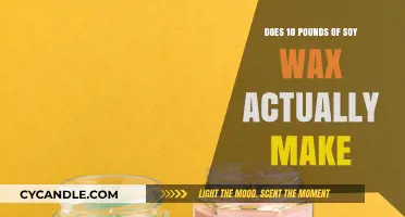 How Much Soy Wax Can 10 Pounds Actually Make?