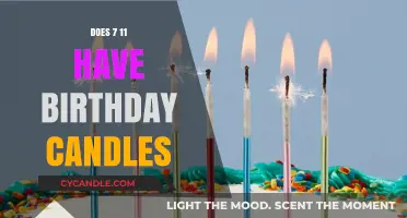 Convenience Store Birthday Essentials: Candles at 7-Eleven?