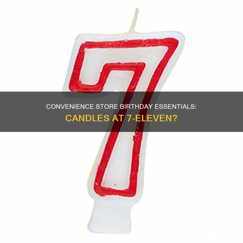 does 7 eleven sell birthday candles
