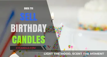 Convenience Store Birthday Supplies: 7-Eleven's Candle Offerings