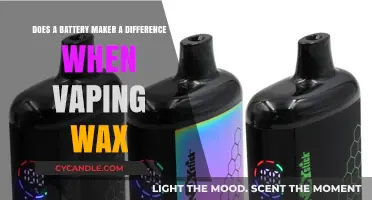 Does Battery Quality Impact Wax Vaping Experience and Performance?
