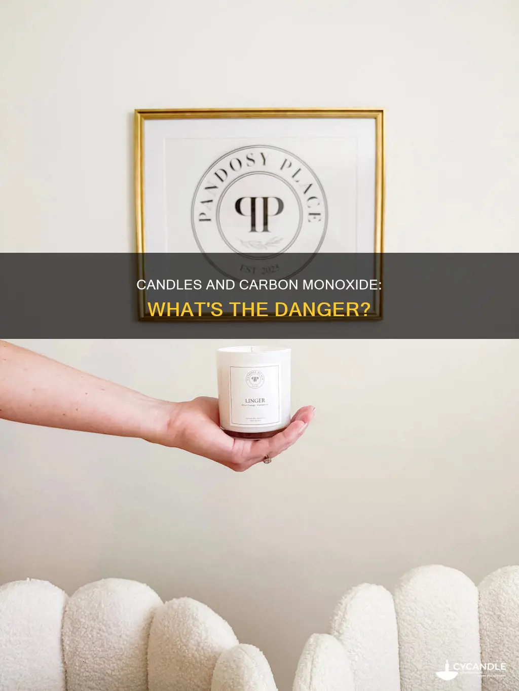 does a candle give off carbon monoxide