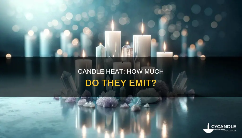 does a candle give off heat