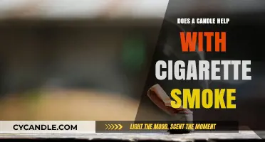 Candles: A Solution to Cigarette Smoke?