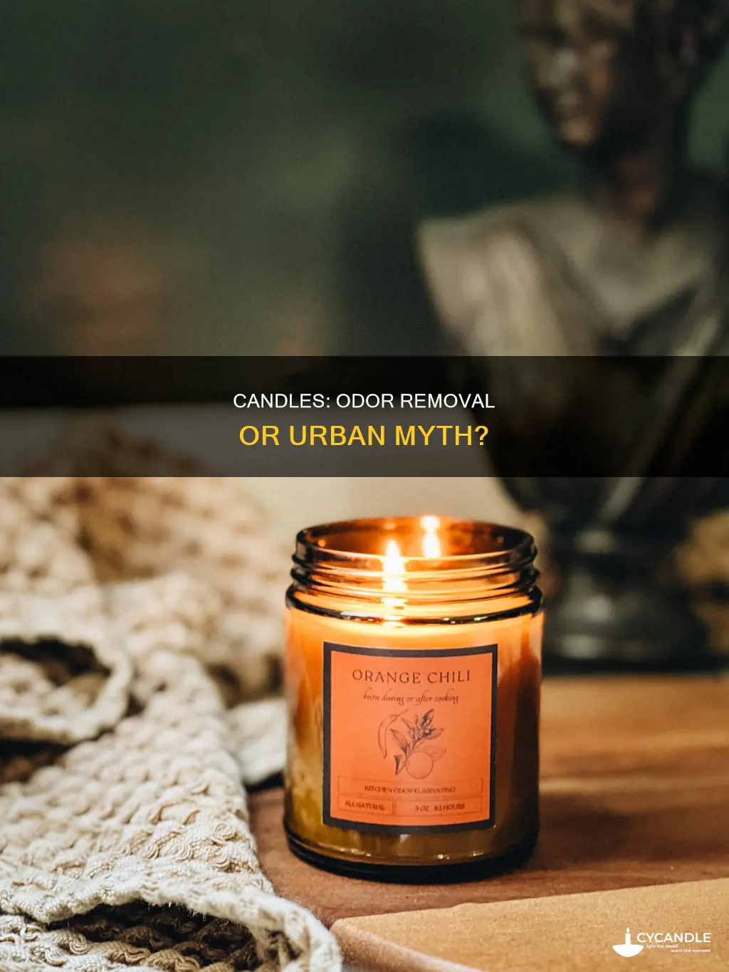 does a candle remove odor