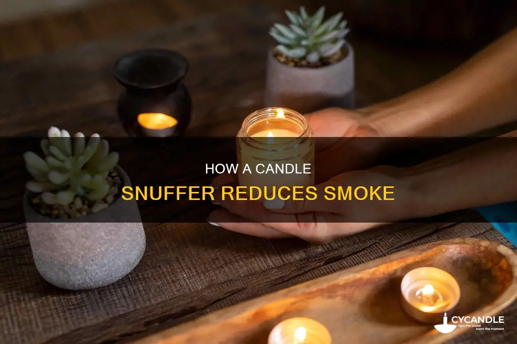 does a candle snuffer prevent smoke