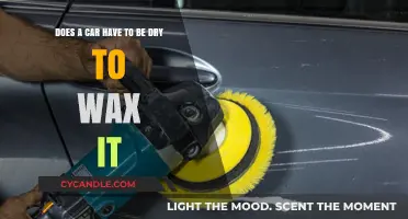 Waxing Your Car: The Importance of a Dry Surface