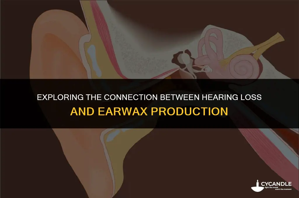 does a deaf ear make wax