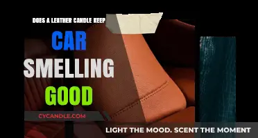 Leather Candles: Keep Your Car Smelling Fresh