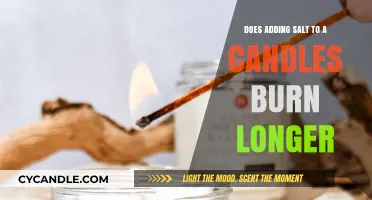 Does Salt Extend Candle Burn Time? Unveiling the Truth