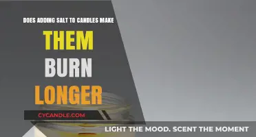 Salt in Candles: Does It Extend Burn Time? Unveiling the Truth