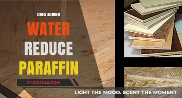 Does Adding Water Reduce Paraffin? Exploring the Science and Myths