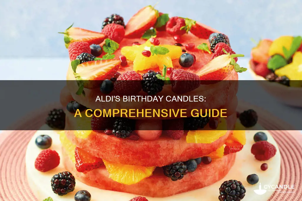 does aldi have birthday candles