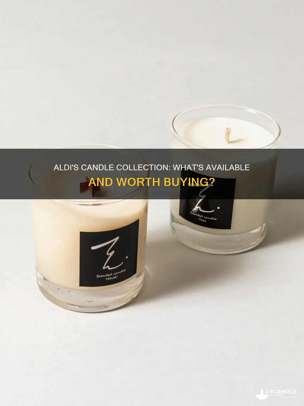 does aldi have candles