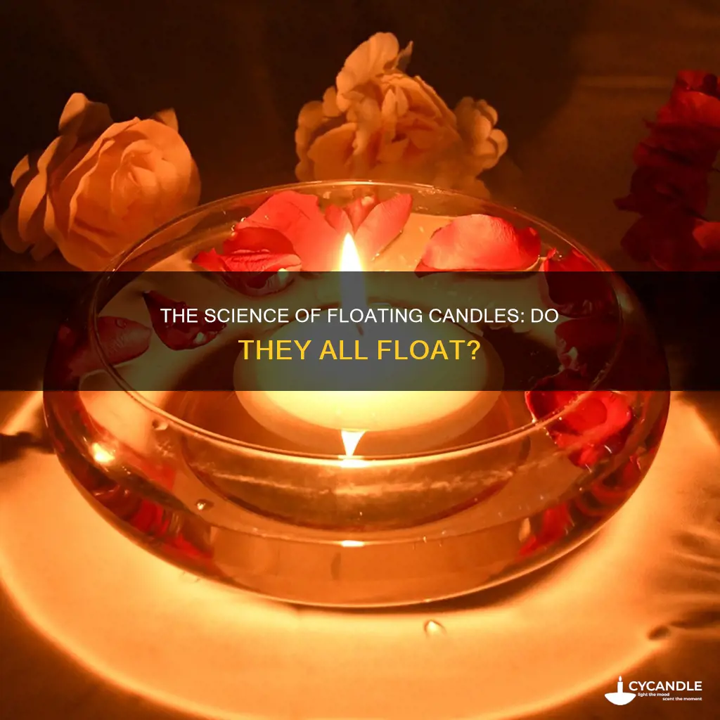 does all candles float