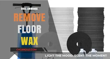 Ammonia's Power: Can It Effectively Remove Floor Wax?