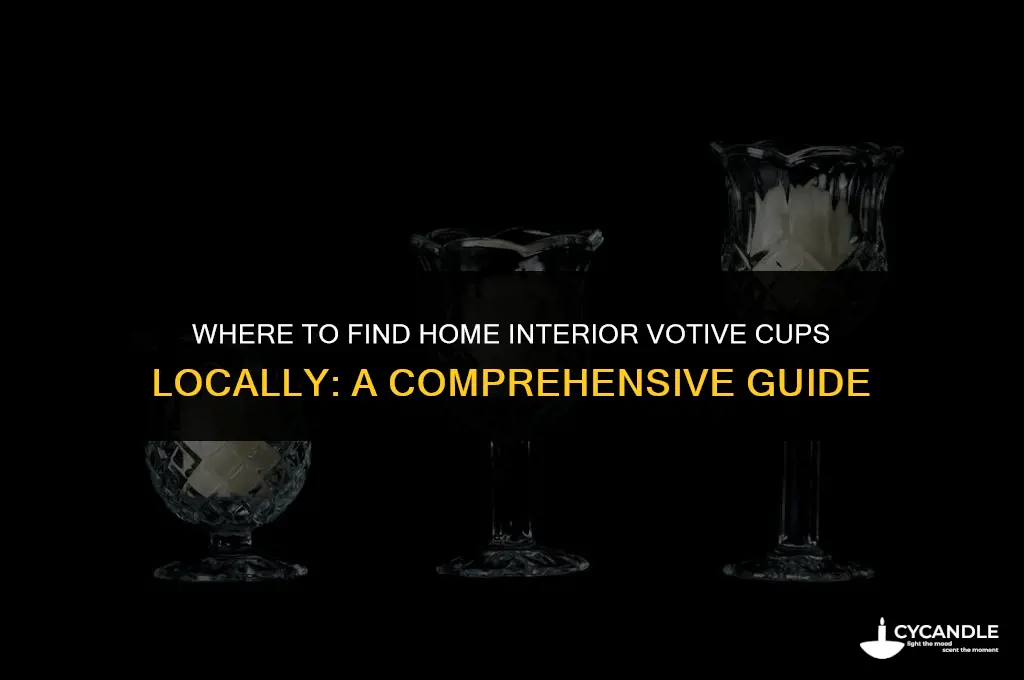 does anyone locally carry home interior votive cups