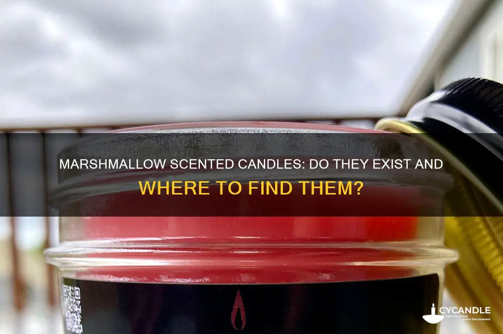 does anyone make a candle in marshmellow scent