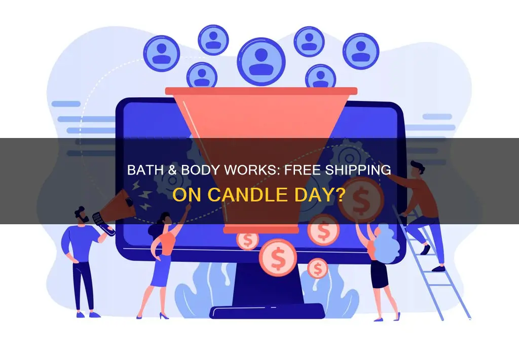 does bath and body candle day have free shipping