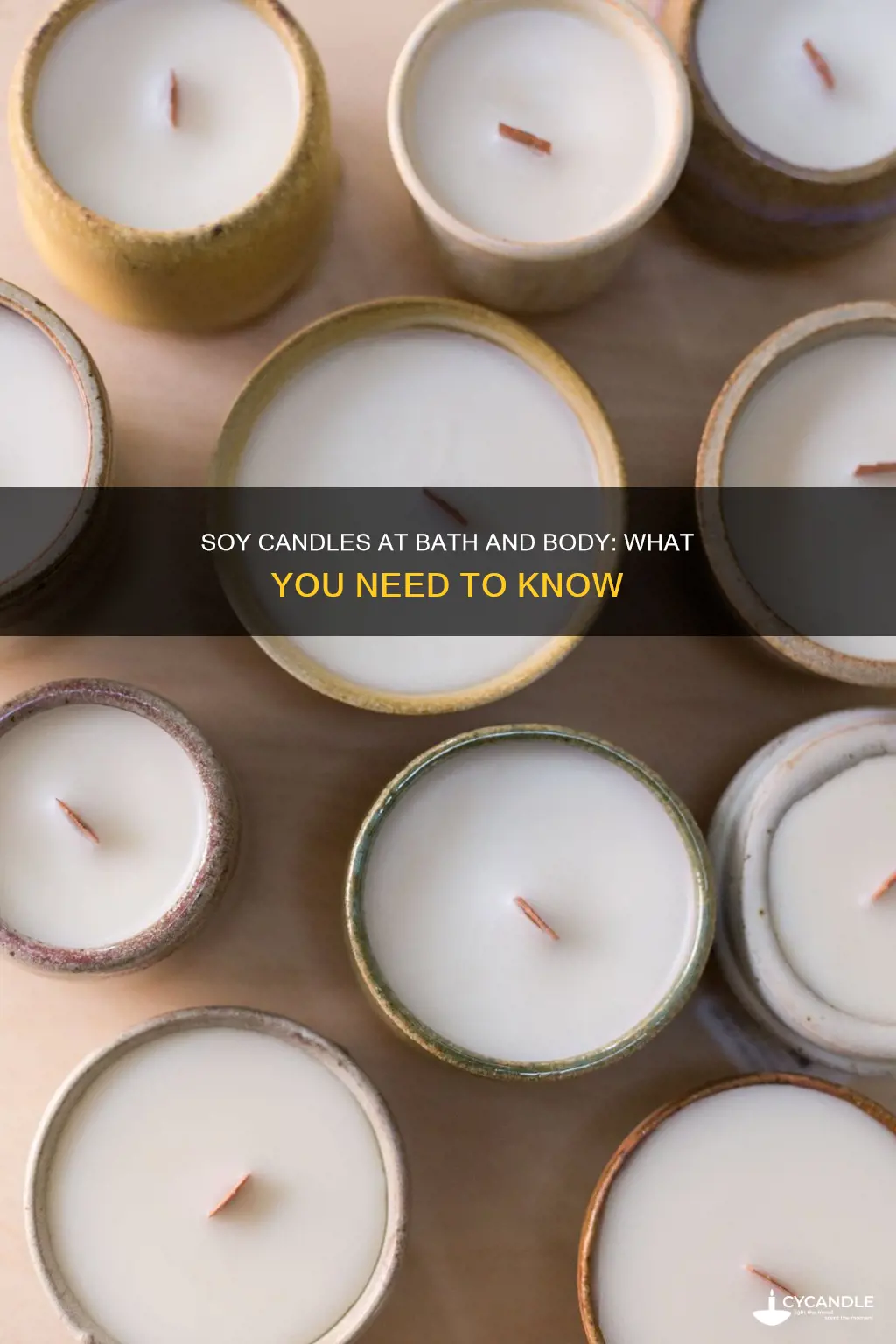 does bath and body have soy candles