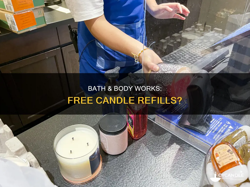 does bath and body replace empty candles