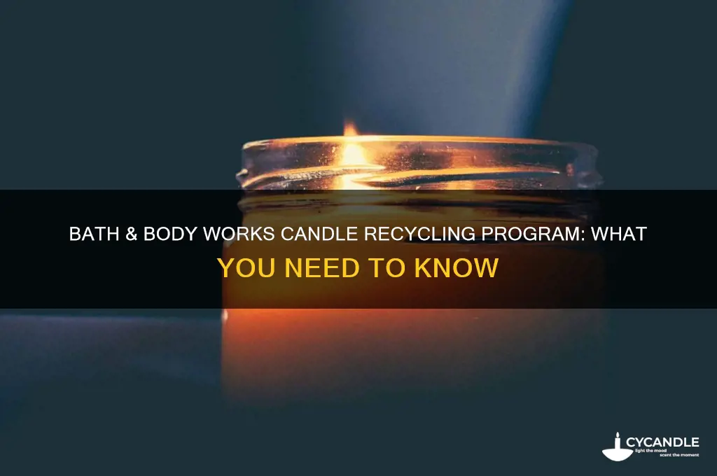 does bath and body works have a candle recycling program