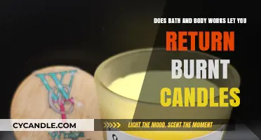 Can You Return Burnt Candles to Bath & Body Works?